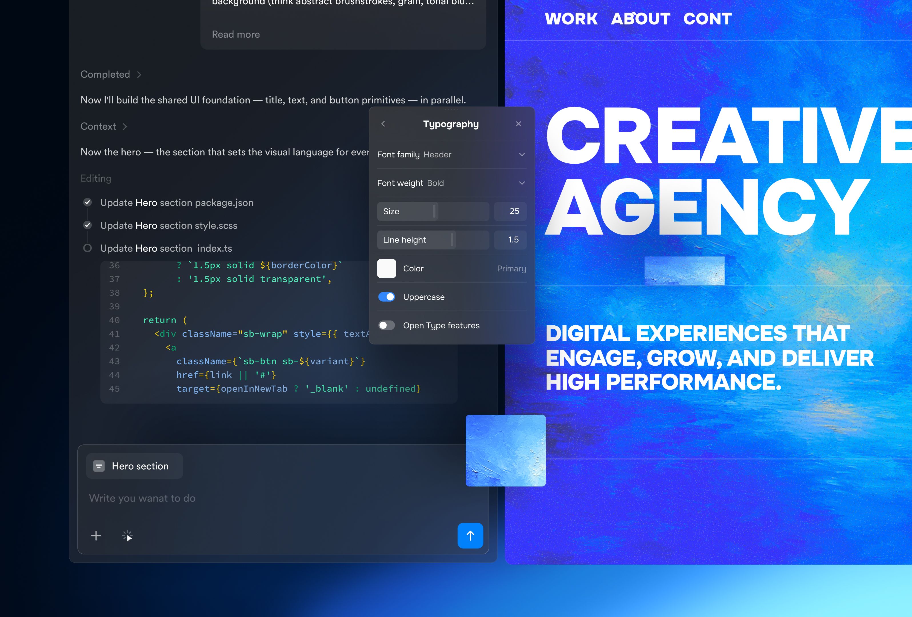 Onepage Agent