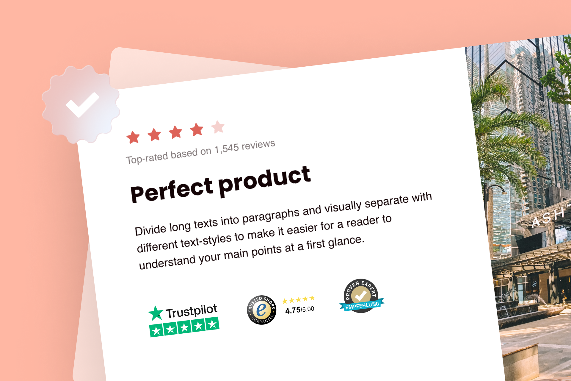 Mehr Umsatz dank Trust-Elementen auf deiner Website