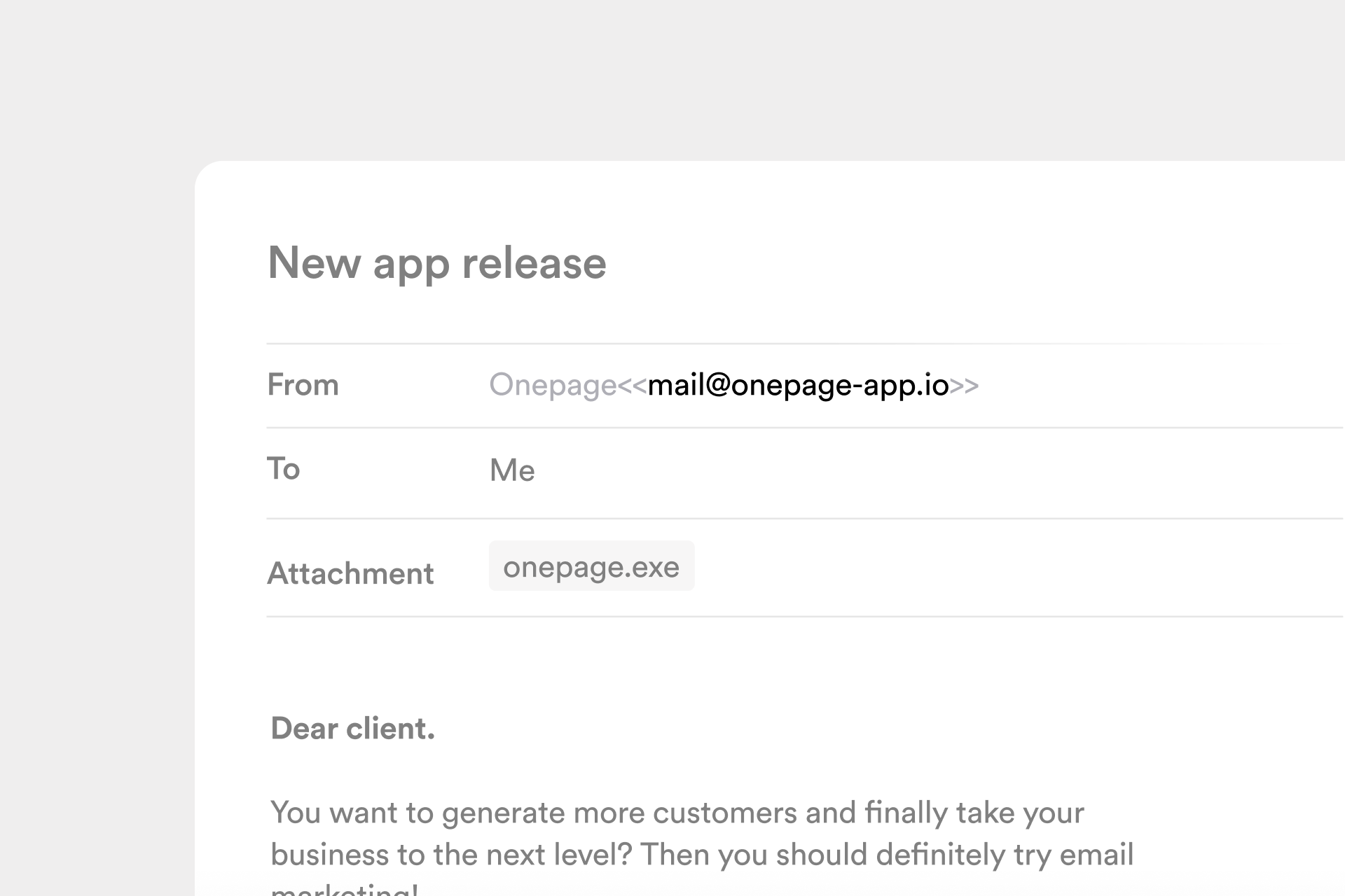 Spamschutz E-Mail-Absender