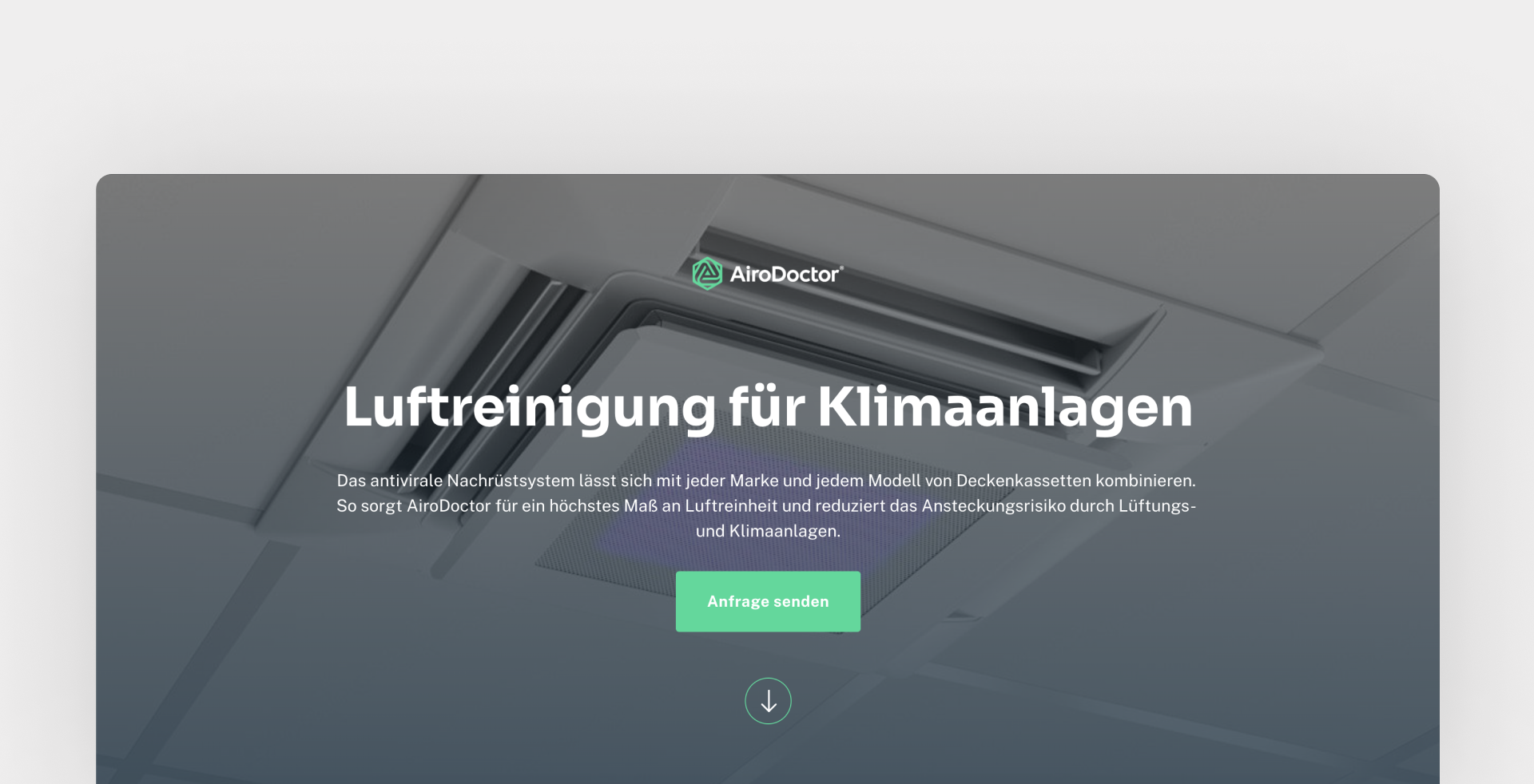 Landingpage example graphic