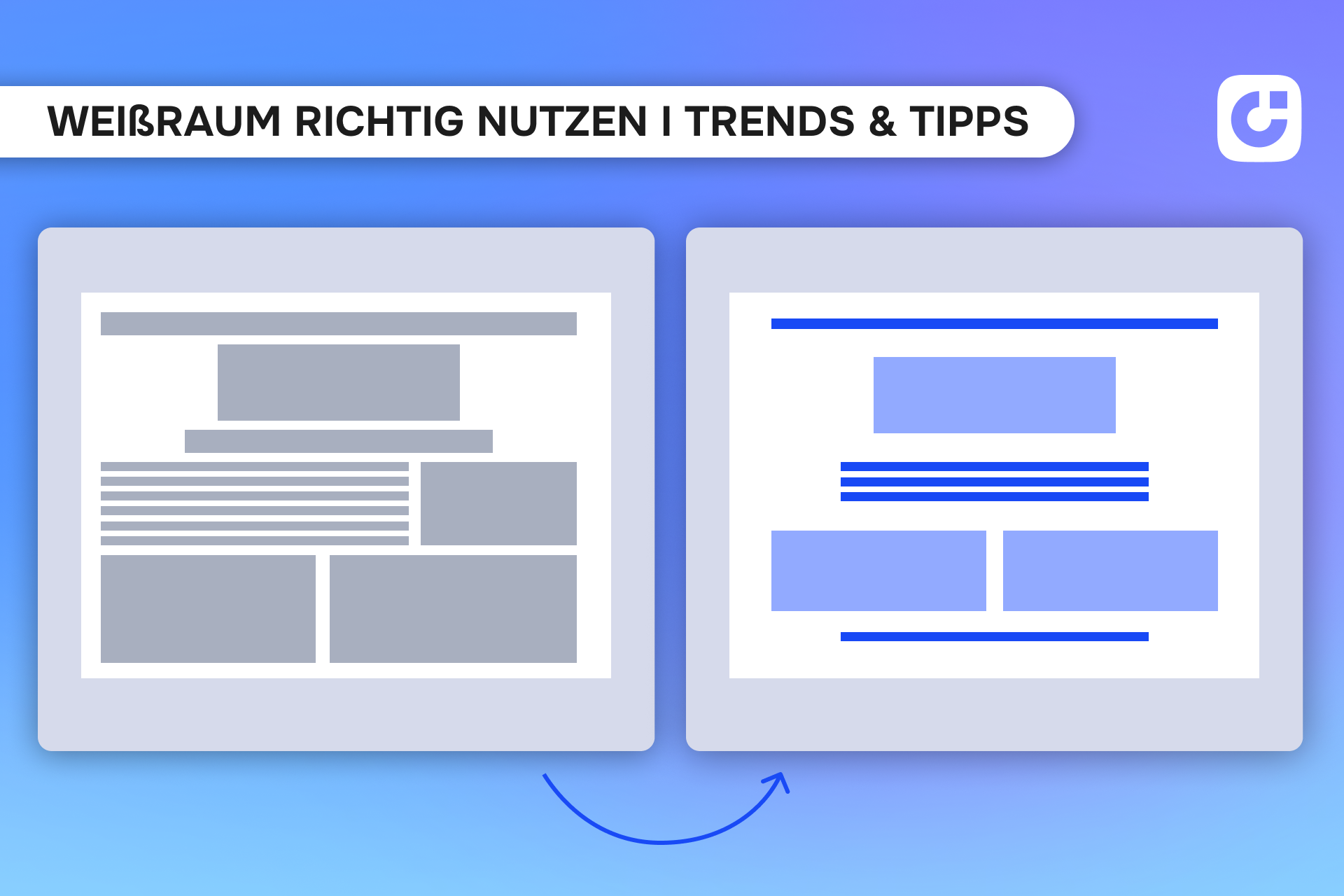 Wie Du Weißraum auf Deiner Website effektiv nutzt