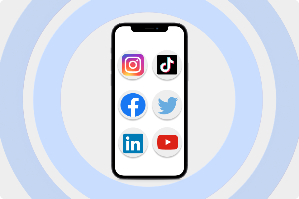 Social Media auf Handy nutzen