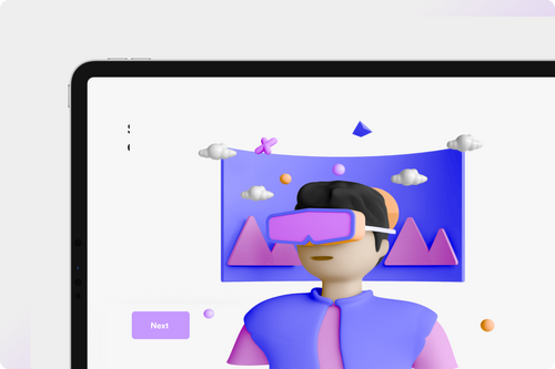 AR & VR Website