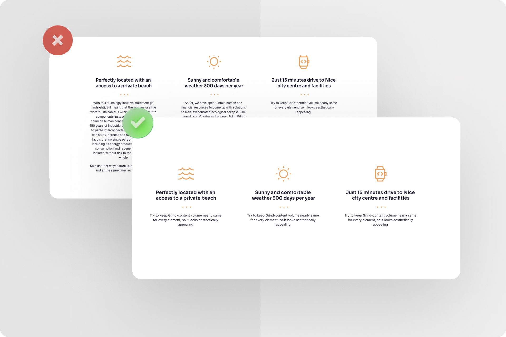 website design right wrong